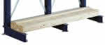 META Einfachfuß M IPE 140,für Kragarmregale Tiefe,500mm RAL5010