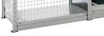 Sockelleiste f. CLIP,1300x56 Kunststoff,META