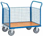 Dreiwandwagen,Draht 850x500 mm 500 kg,fetra