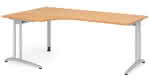 Schreibtisch Buche,2000x1200 mm