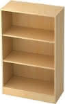 Regal 2FB Ahorn,80x40x127 cm,Hammerbacher
