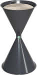 Standascher graphit,H730mm D400mm,VAR