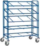 Eurokasten-Wagen,400kg 3Eb. 1250x610mm,1383 fetra