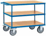 Tischwagen,2421 600kg,3 Böden 1000x600mm fetra