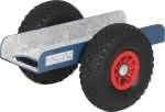 Plattenroller 4165,500kg Vollgummi,fetra