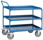 Tischwagen 4932 400kg,3 Wannen 1000x700mm,fetra