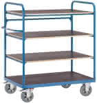 Etagenwagen 18302,1200kg 4B. 1000x700mm,fetra