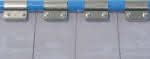 Streifenvorhang Typ3/60,transparent,Lamelle B300xS3 mm - H bis 5000 mm Bef.-Art U