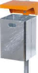 Abfallsammler 50L,vzk.+pulverb. OR
