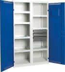 Umweltschrank BASIC plus,1800x1000x500 blau 7W