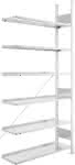 META Steckregal META COM-,PACT Anbaufeld verzinkt,B1000xT300xH2200mm 6 Böd-
