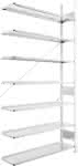 META Steckregal META COM-,PACT Anbaufeld verzinkt,B1250xT300xH2500mm 7 Böd-