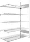 META Steckregal META COM-,PACT Anbaufeld verzinkt,B1250xT600xH1850mm 5 Böd-