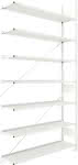 META Steckregal META COM-,PACT Anbaufeld B1250xT30-,0xH2500mm 7 Böden 105 Or-