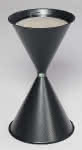 Standascher Diabolo,antik-silber