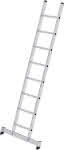 Alu-Anlegeleiter 8 Spr.,mit nivello-Traverse