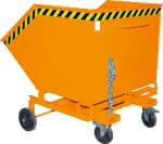 BAUER Kastenwagen KW-ET,1000 Inhalt Inhalt 1000l,lackiert RAL2000