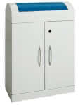 Wertstoffsammler TD1plus,1x90L, 975x620x320mm grau