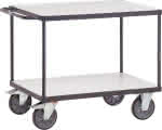 ESD-Tischwagen,m. 2 LF 600kg 1200x800 mm,fetra