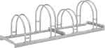 Fahrrad-Bogenparker,einseitig, verzinkt,L 1400 mm, 4 Plätze
