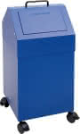 Wertstoffsammler 45l,fahrbar, blau