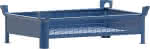 Stapelbehälter RAL5010,B1200xT800xH300 mm,Nutzlast0,5t Auflast2,5t - geschlossen