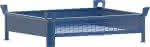 Stapelbehälter RAL5010,B1200xT1000xH300 mm,Nutzlast0,5t Auflast2,5t - geschlossen