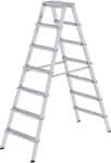 Alu-Stehleiter ML,2x7 Stufen,Gesamthöhe 1,63 m - Arbeitshöhe bis 3,15 m