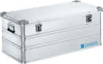 Alu-Kiste K470 162 l,IM: ca. B950xT450xT380 mm,2 Griffe