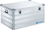 Alu-Kiste K470 259 l,IM: ca. B900xT640xH450 mm,2 Griffe