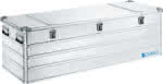 Alu-Kiste K470 396 l,IM: ca. B1550xT550xH465mm,2 Griffe je Stirnseite