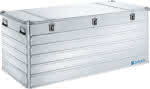 Alu-Kiste K470 829 l,IM: ca. B650xT750xH670mm,2 Griffe je Stirnseite