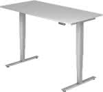 Schreibtisch XDSM 12,1600x800 grau/silber