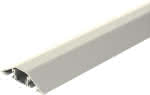 Kabelbrücke Aluminium,B1500xT80xH20 mm,1 Kammer H16xB18 mm - kieselgrau