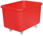 Rollwanne, rot,991x686x711mm