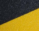 Anti-Ermüdungsmatte,0.9m x 1.5m, schwarz/gelb