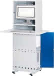 Computer-Station SlimLine,Modell 2, 650x350x1675