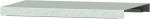 Fachboden RAL 7035,für Schwerlastschrank,mit Mittelwand - B1085xT630mm