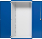 Schrankgehäuse,B1085xT500xH1950mm,RAL7035/5010 o.Mittelwand - Schwerlastschrank
