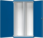 Schrankgehäuse,B1485xT500xH1950mm,RAL7035/5010 m.Mittelwand - Schwerlastschrank