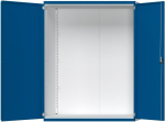 Schrankgehäuse,B1485xT500xH1950mm,RAL7035/5010 o.Mittelwand - Schwerlastschrank