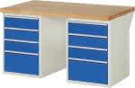 Werkbank Modell 7510,1500x900x840