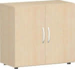 Flügeltürenschrank 2 OH,B 800x H 752 T 420 Ahorn,geramöbel