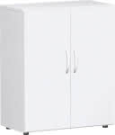 Flügeltürschrank 3 OH,800 mm grau,geramöbel
