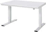 Werktisch adlatus Melamin,1250x1000x720-1120mm