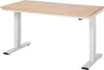 Werktisch adlatus Buche,1500x800x720-1120mm