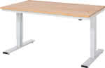 Werktisch adlatus Buche,1500x1000x720-1120mm