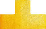 Stellplatzmarkierung,Form "T" gelb,selbstklebend