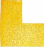 Stellplatzmarkierung,Form "L" gelb,selbstklebend
