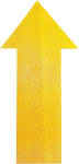 Stellplatzmarkierung,Form "Pfeil" gelb,selbstklebend